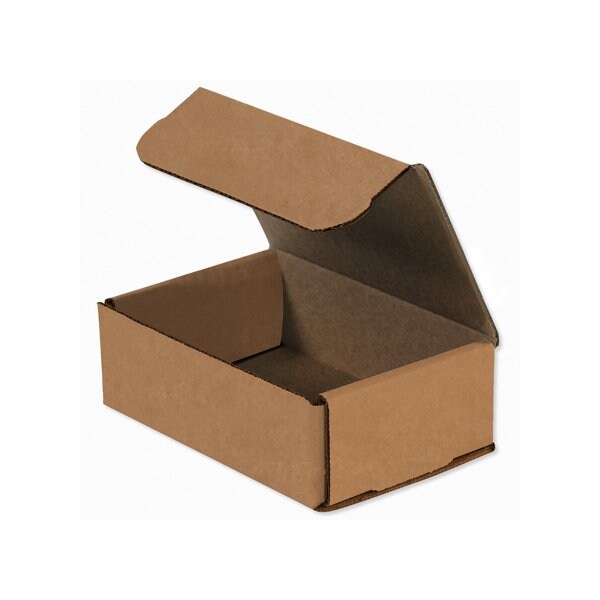 Bsc Preferred 6 x 4 x 2'' Kraft Corrugated Mailers, 50PK BUY00026850 - main